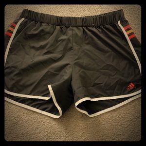 Adidas size large built in running shorts